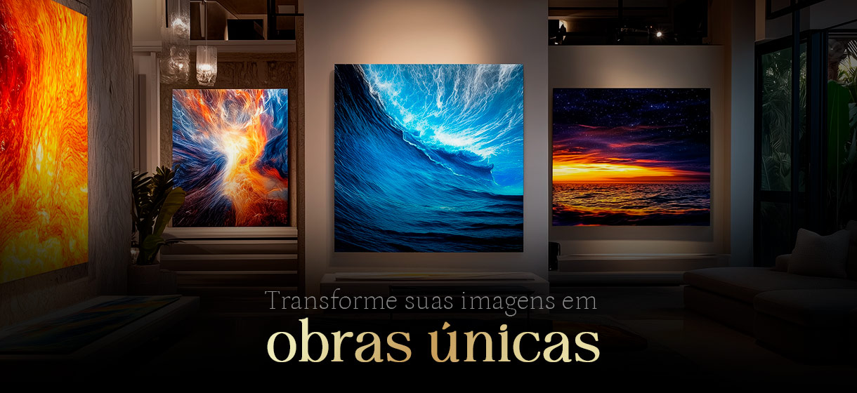 Impress&atilde;o Fine Art - Quadros, Canvas e R&iacute;gidos - Elograf
