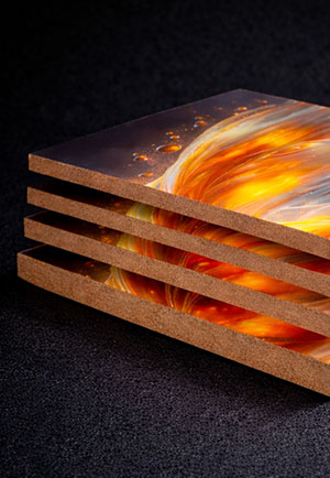 Quadro impresso em MDF com UV - Elograf Fine Art