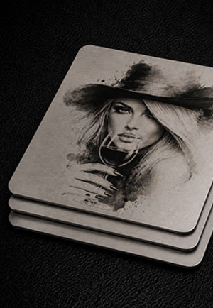 Impress&atilde;o UV em metal metalizado - Elograf Fine Art